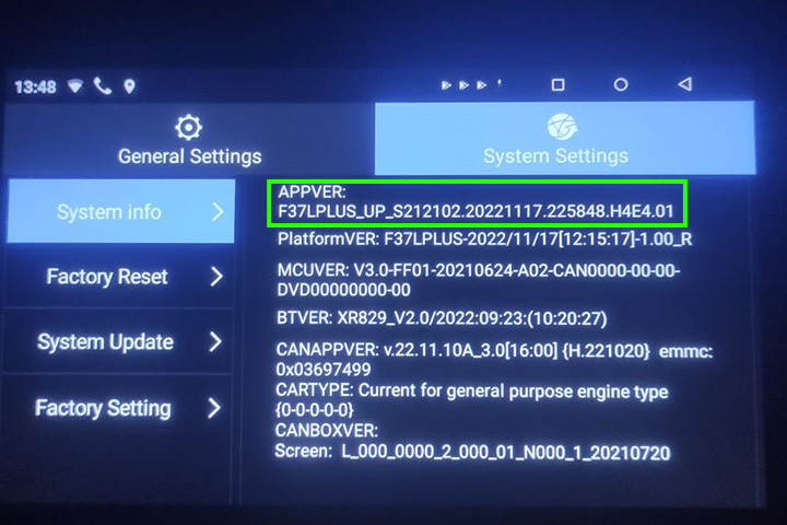 System Info: F37LPLUS_UP