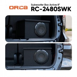 Bass Box Subwoofer Aktif 8&Prime; inch ORCA RC 2480 SWK