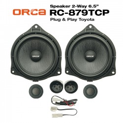 Speaker 2 Way ORCA RC-879TCP 6.5" inch Plug and Play Toyota