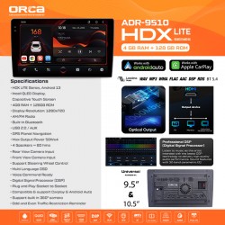 ADR-9510 10,5" INCH HDX LITE Series