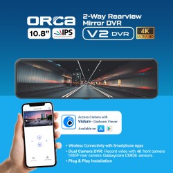 ORCA 2-WAY REARVIEW MIRROR V2 DVR